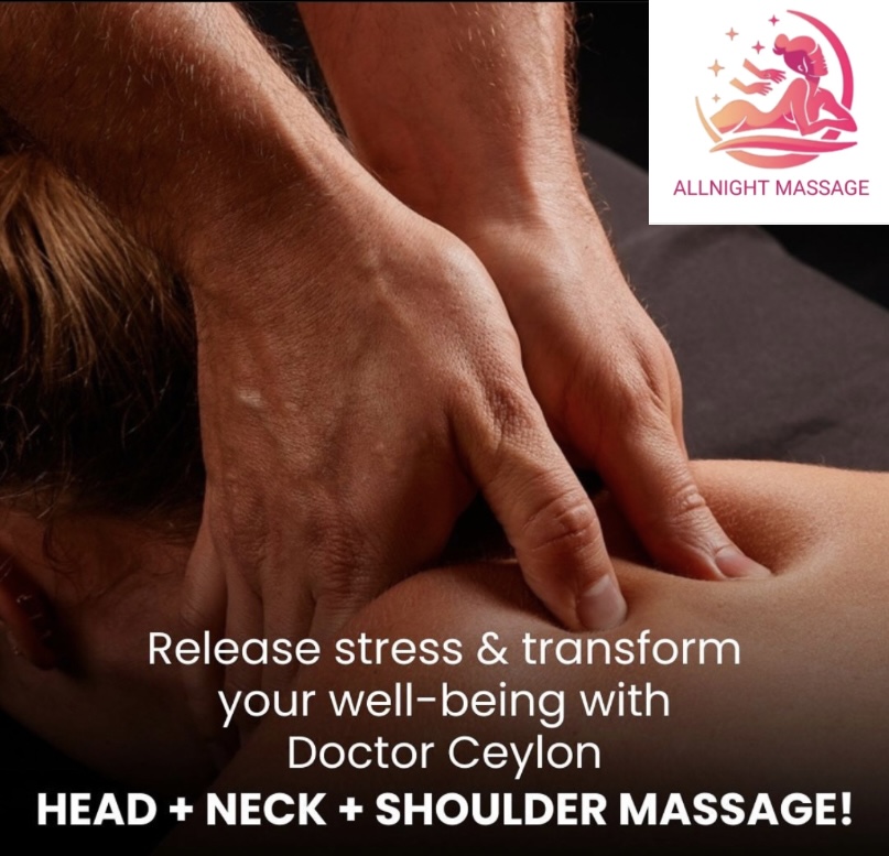 Head neck shoulder massage 